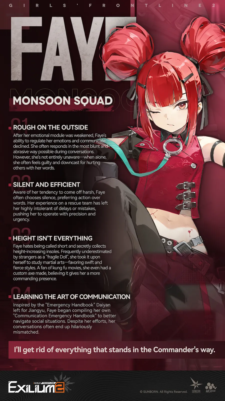Faye CZ75 full art in GFL2