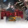 The House of the Dead 2 key art featuring James and Gary Stewart fighting zombies.