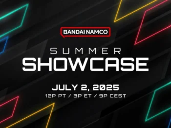 Bandai Namco Summer Showcase 2025 promotional banner with game logos and event date