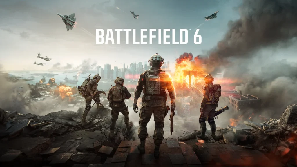 Battlefield 6 official reveal art with logo