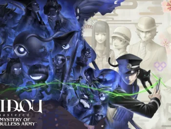 Raidou Kuzunoha standing with sword drawn amid stylized SMT demons on box art