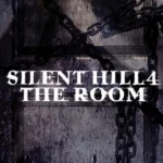 Silent Hill 4: The Room title screen with grayish white background and signature horror-themed font