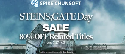 Steins;Gate Day Sale: SciADV Games Up to 80% Off