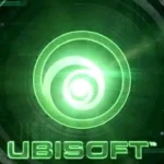 Green-tinted Ubisoft logo symbolizing digital ownership and corporate control concerns