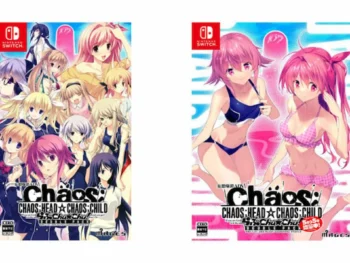 CHAOS;HEAD / CHAOS;CHILD Love chu chu!! DOUBLE PACK box art for Switch