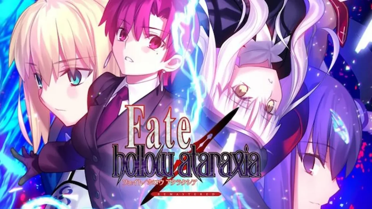 Fate / Hollow Ataraxia key art featuring Saber and Bazett