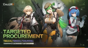 Belka, Groza, and Colphne featured in September 2025 Girls’ Frontline 2 banner