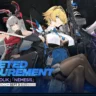 Girls Frontline 2 Targeted Procurement banner featuring Nikketa, Krolik, and Nemesis during the August event update