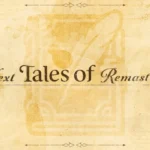 Tales of Remastered Project announcement logo.
