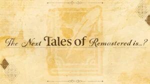 Tales of Remastered Project announcement logo.