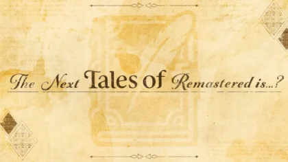 Tales of Remastered Project announcement logo.