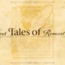 Tales of Remastered Project announcement logo.