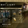 James Bond aiming his gun with the 007 First Light logo and March 27, 2026 release date.
