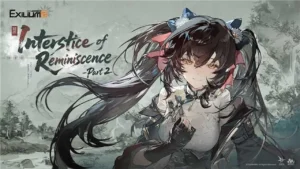 Jiangyu featured in Interstice of Reminiscence Part Two in Girls’ Frontline 2, against a clay-colored background.