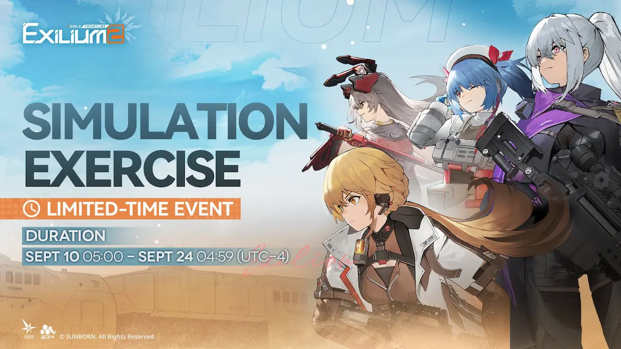Girls’ Frontline 2 – Simulation Exercise Event Guide (Sept 2025)