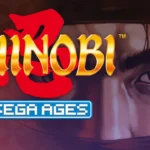 SEGA AGES: Shinobi cover art featuring Joe Musashi with the game logo
