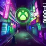 Xbox neon logo with Tokyo Game Show 2025 text