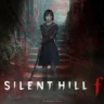 Official Silent Hill f cover art of Hinako on stairs with the title shown