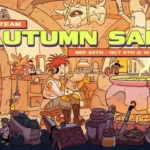 Steam Autumn Sale 2025 banner featuring top discounted games, Sept 29–Oct 6