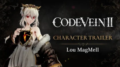 Lou MagMell character artwork from Code Vein II trailer