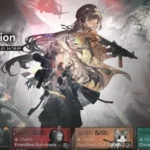Girls' Frontline 2 Deep Oblivion event hub menu screen showing access to story, stages, and rewards.
