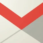 The official red, white, and gray Gmail envelope logo icon.