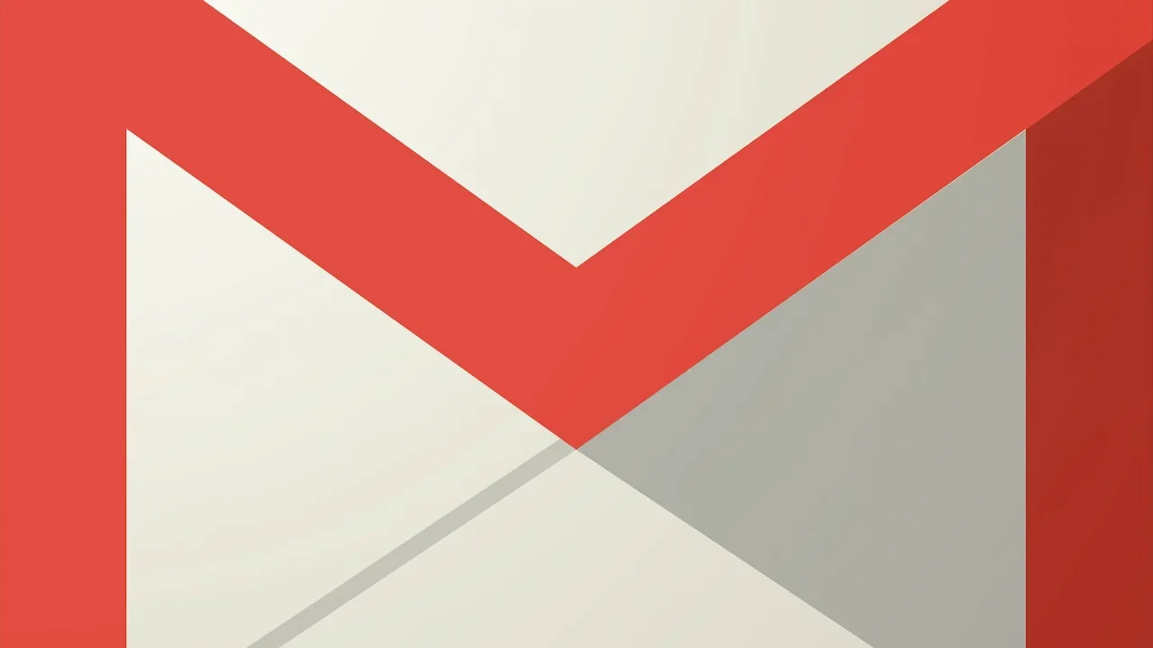 The official red, white, and gray Gmail envelope logo icon.