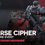 Inverse Cipher limited time event banner for Girls’ Frontline 2 Exilium featuring enemy units and tactical soldiers