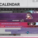 Girls’ Frontline 2 January 2026 event calendar featuring Lewis and Project Neural Convergence