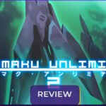 Danmaku Unlimited 2 review featured image showing player ship and title logo