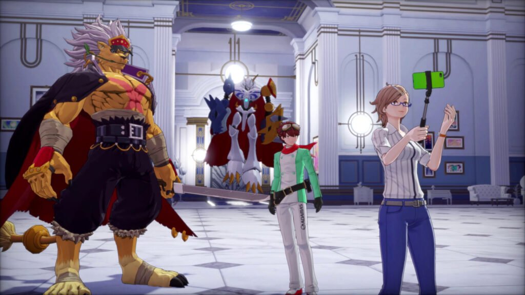 Characters and Digimon shown in Digimon Story Time Stranger Episode Pack 2 GAKU-RAN trailer
