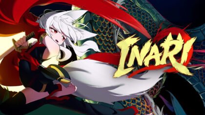 Inari game key art featuring the main character
