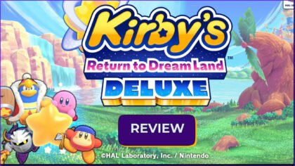 Kirby’s Return to Dream Land Deluxe review featured image for Nintendo Switch