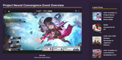 KonNetwork article layout highlighting updated sidebar and content structure