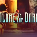 Alone in the Dark Trilogy free on GOG key art showing Edward Carnby entering the Derceto mansion.