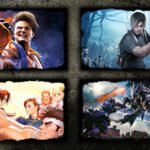 Capcom eShop Sale collage featuring characters from Street Fighter 6, Resident Evil 4, and Monster Hunter Rise.