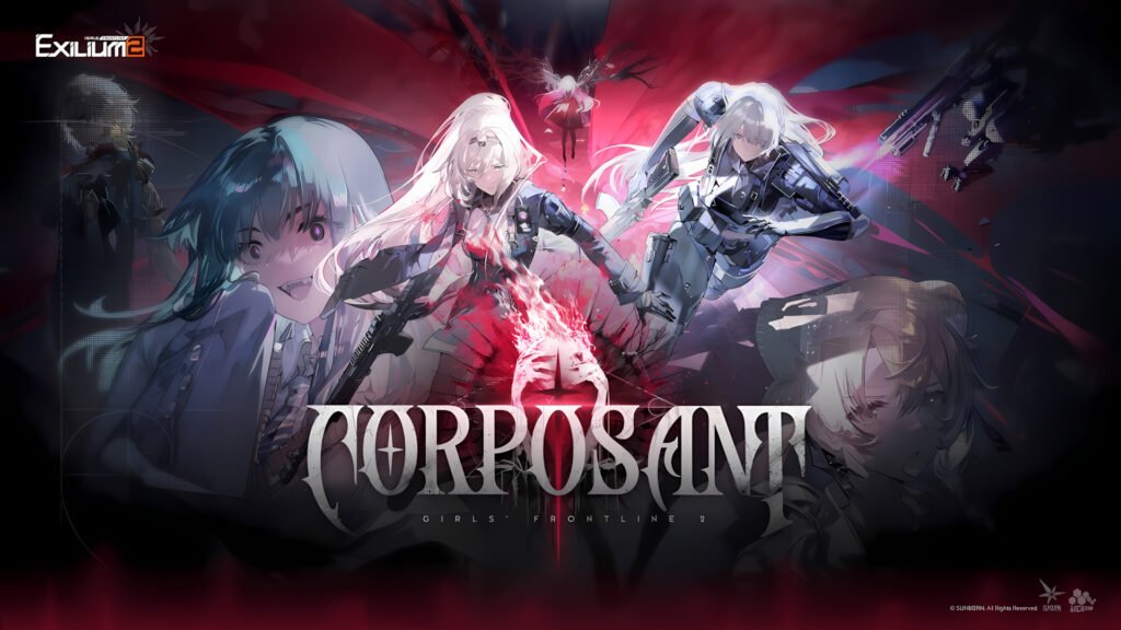 Official key art featuring Alva for the Corposant Part 1 event in Girls' Frontline 2.
