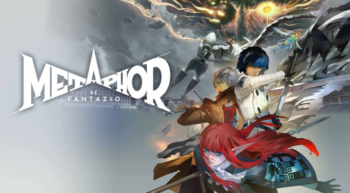 Official high-resolution key art for Metaphor: ReFantazio featuring the main protagonist and cast.