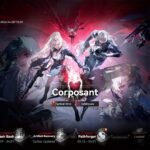 Girls' Frontline 2 Corposant Part 2 event hub screen showing mission progress and navigation options.