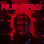Protagonist in a red cyberpunk standoff from the RUINER 2 announcement trailer.