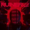 Protagonist in a red cyberpunk standoff from the RUINER 2 announcement trailer.