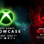 Official promotional graphic for the Xbox Games Showcase 2026 and the Gears of War: E-Day Direct airing on June 7.