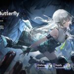 Girls Frontline 2 Breaking Butterfly event hub menu showing schedule and progress.