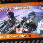 Promotional art for Belian Island Episode 14 featuring Helen and Phaetusa for Girls Frontline 2 Exilium.