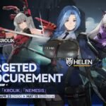 Official Targeted Procurement recruitment banner used in the Helen GFL2 guide to introduce the main Freeze Shotgun anchor.