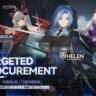 Official Targeted Procurement recruitment banner used in the Helen GFL2 guide to introduce the main Freeze Shotgun anchor.
