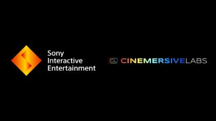 Sony Interactive Entertainment acquires Cinemersive Labs official logo graphic for the 2026 technology deal.