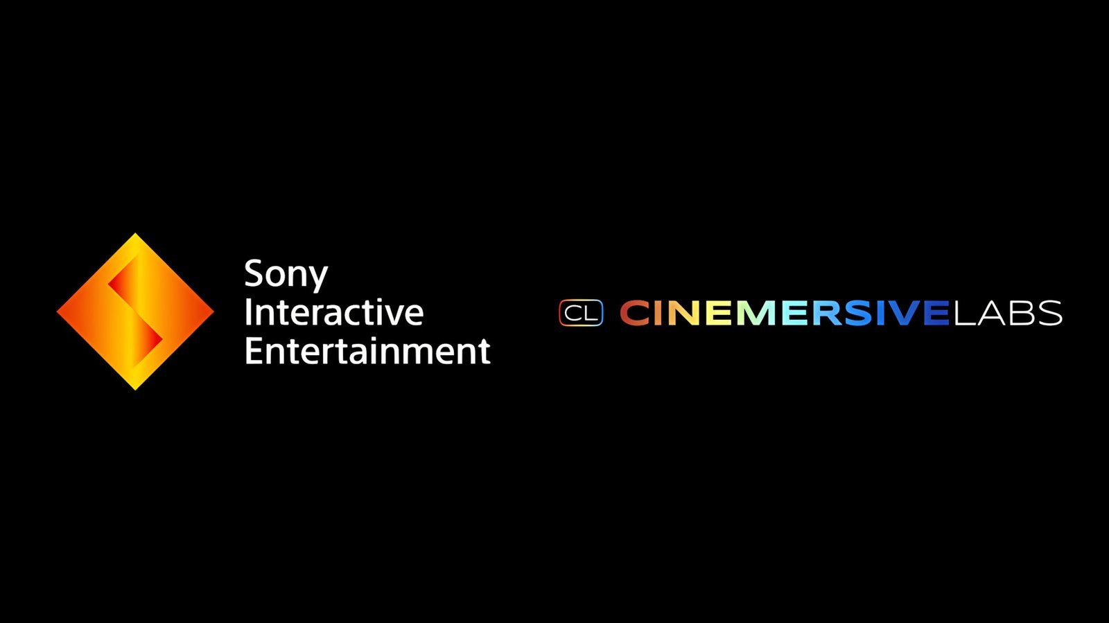 Sony Interactive Entertainment acquires Cinemersive Labs official logo graphic for the 2026 technology deal.