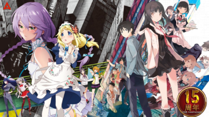 Official celebratory art marking the Akiba’s Trip sales one million units milestone.