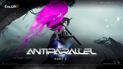 Girls' Frontline 2 Antiparallel Part 2 promotional art featuring the character Phaetusa.